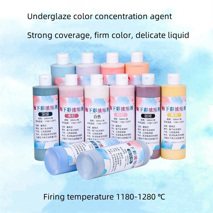 High Concentrated Ceramic Underglaze Color