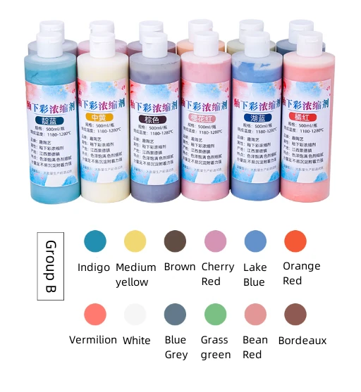 High Concentrated Ceramic Underglaze Color